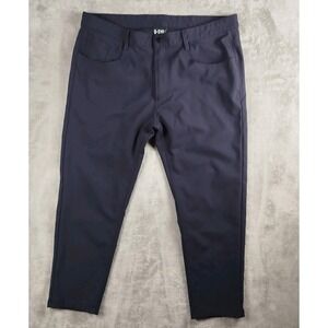Under 5'10 Pants Mens 36x25 Navy Jon Performance 5 Pocket Stretch Comfort U-510